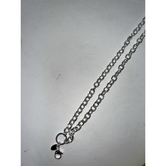 NEW**Authentic‎ Origami Owl 30" Silver Over-the-Heart Chain With Locket - Picture 3 of 5